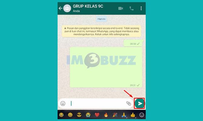 Kirim Pesan Kosong di Whatsapp