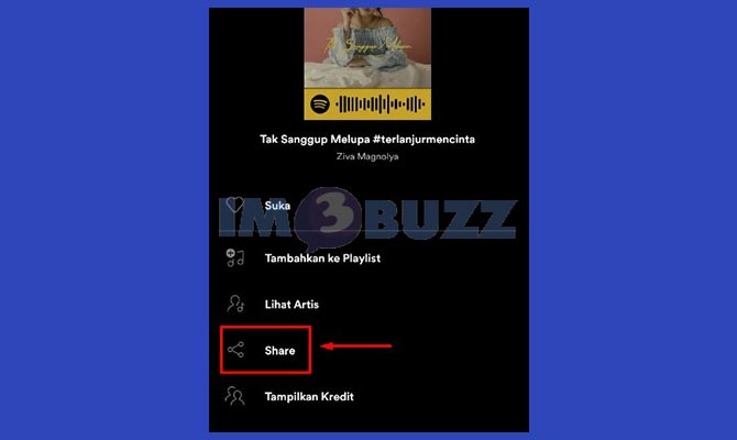 Lakukan Bagikan Musik Video Spotify