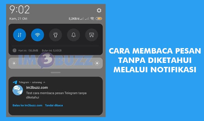 Membaca Chat Tanpa Terlihat Melalui Notifikasi