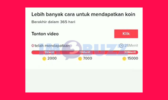 Menonton Video Untuk Menghasilkan Poin di TikTok