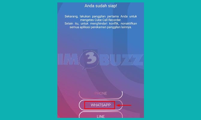Pilih Whatsapp