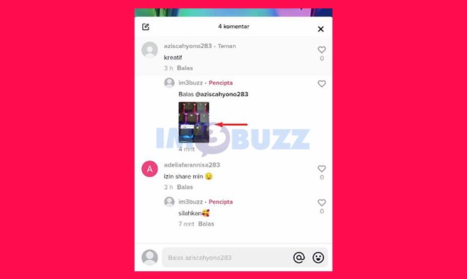 Selesai Membalas Komentar TikTok Pakai Video