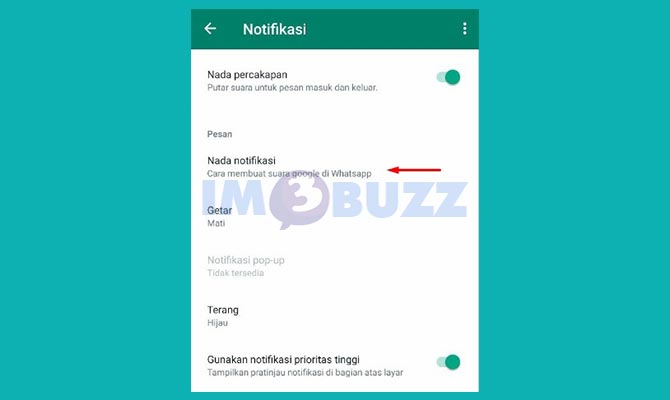 Selesai Membuat Nada Dering di WA Dengan Suara Google