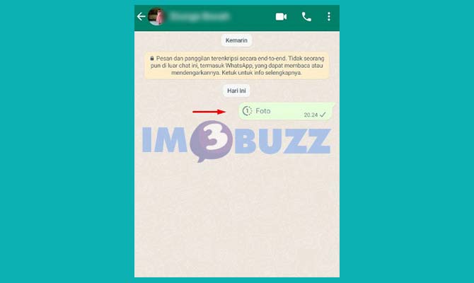 Selesai Mengirim Foto Sekali Lihat