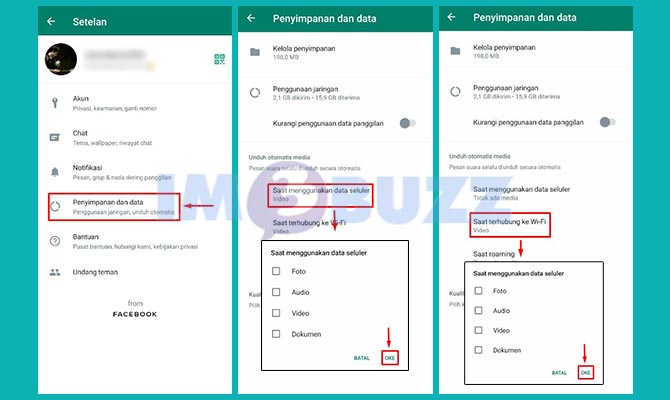 Simpan Manual Video Dari Chat WA ke Galeri