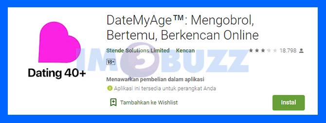 Aplikasi Kencan Gratis DateMyAge