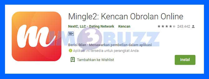 Aplikasi Kencan Tanpa Biaya Mingle2