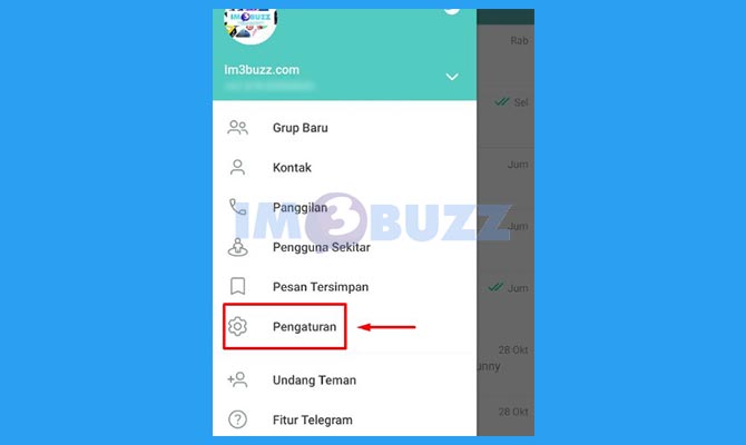 Buka Pengaturan Telegram Untuk Mematikan Panggilan