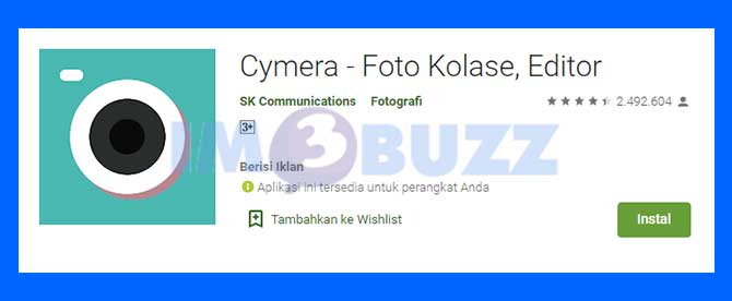 Cymera Aplikasi Kamera