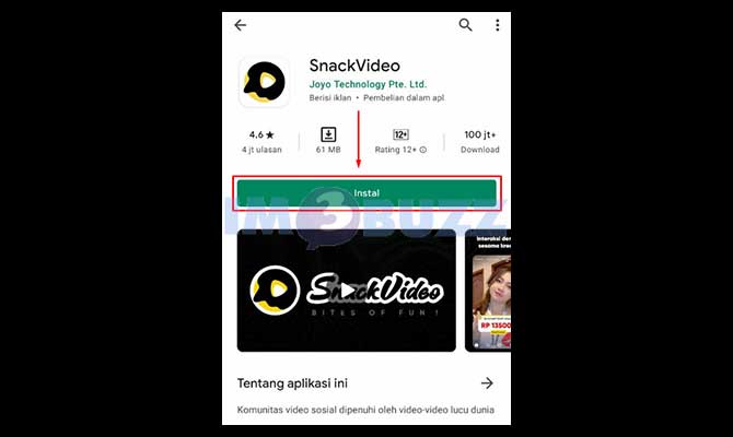 Download dan Install Snack Video