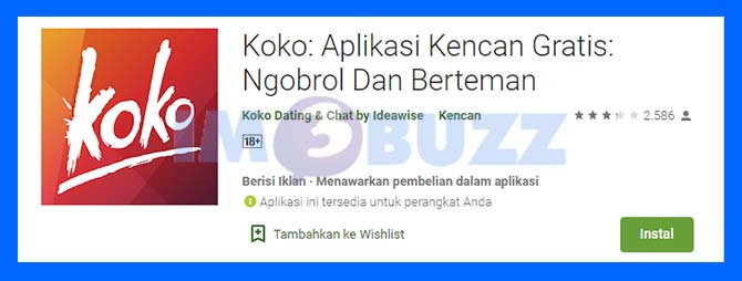 Koko Aplikasi Kencan Gratis