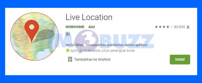 Live Location Untuk Melacak Lokasi