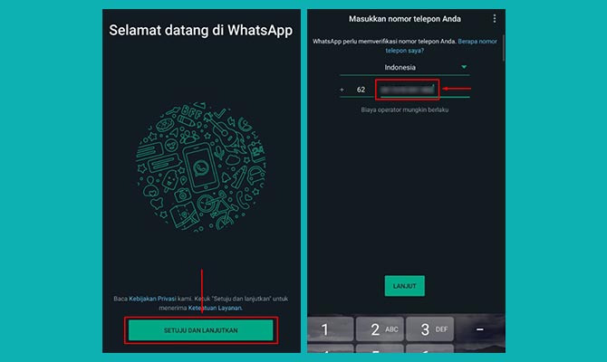 Login ke Akun Whatsapp Terhapus