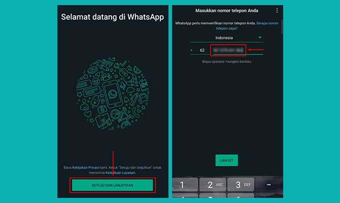 Masuk Akun Whatsapp
