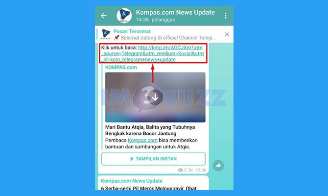 Mencari Berita di Telegram