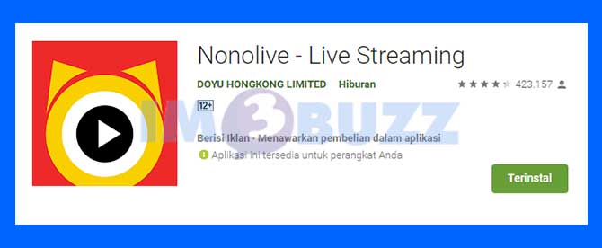 Nonolive Aplikasi Live Streaming No Banned China