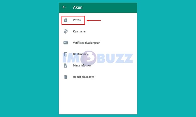 Pilih Privasi WA
