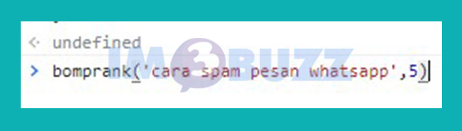 Tulis Pesan dan Jumlah Spam