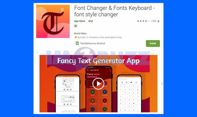 Aplikasi Font Changer Aesthetic Gratis