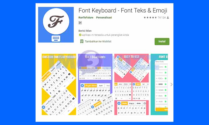 Aplikasi Font Keyboard Aesthetic