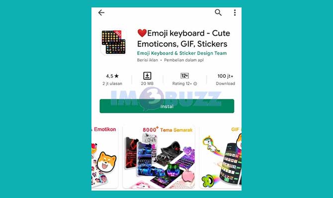 Aplikasi Papan Ketik Emoji Keyboard