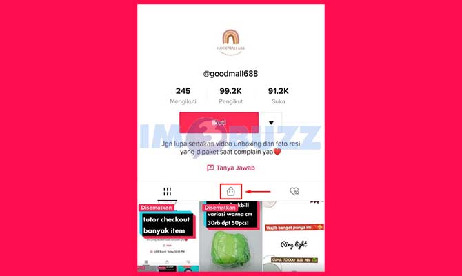 Cari Akun TikTok Shop