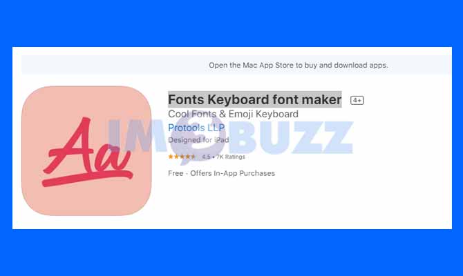 Font Keyboard font maker