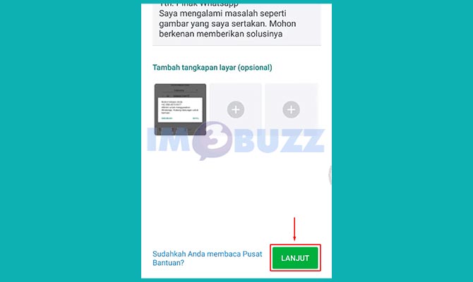 Kirim Bukti Nomor Whatsapp Diblokir