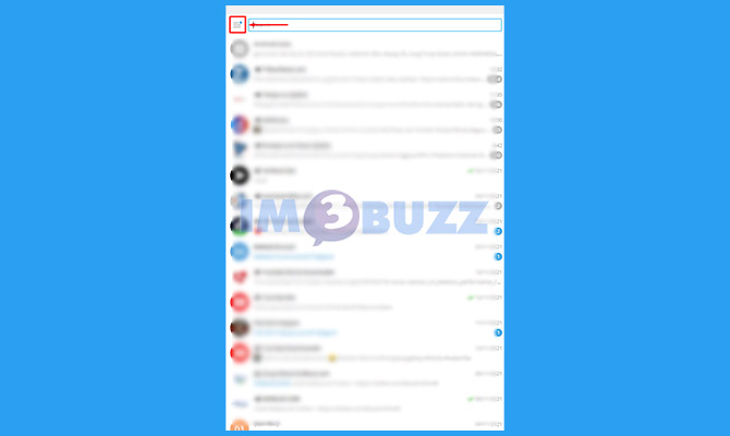 Masuk ke Menu di Telegram Desktop