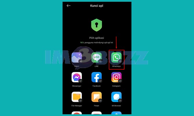 Pilih Aplikasi WA