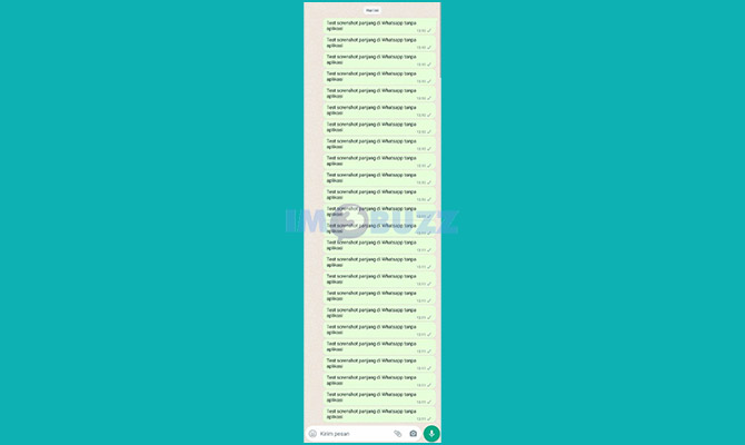 Selesai Screenshot Panjang di Whatsapp Tanpa Aplikasi
