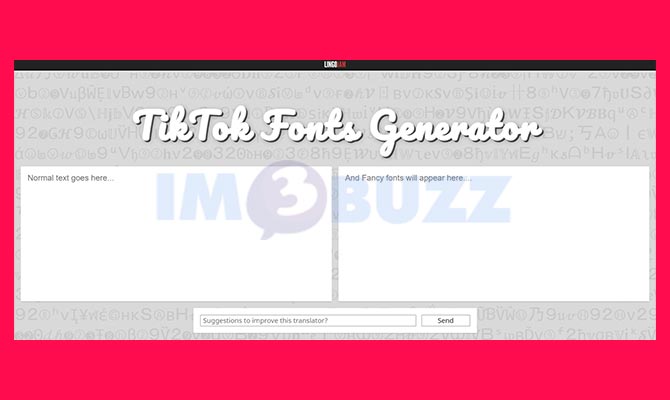 TikTok Font Generator