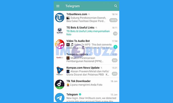 Buka Aplikasi Telegram