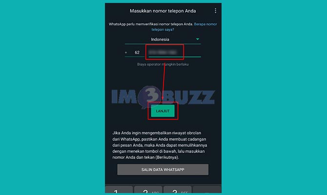 Masuk ke Akun Whatsapp