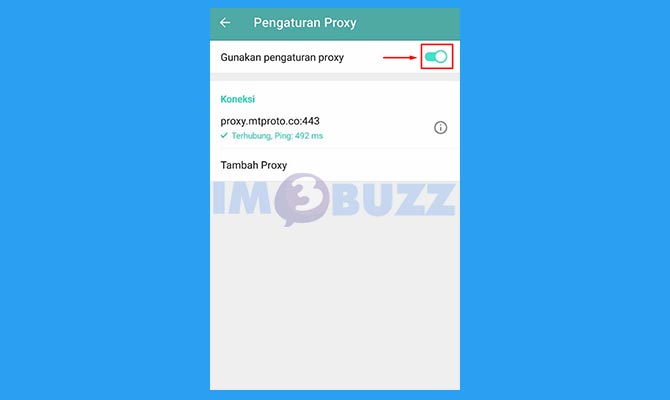 Matikan Proxy di Telegram