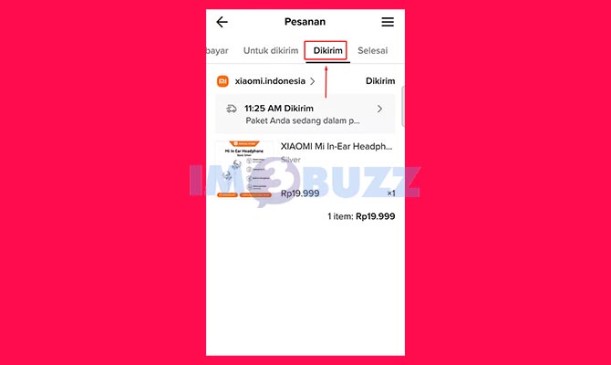 Pilih Pesanan di TikTok Shop