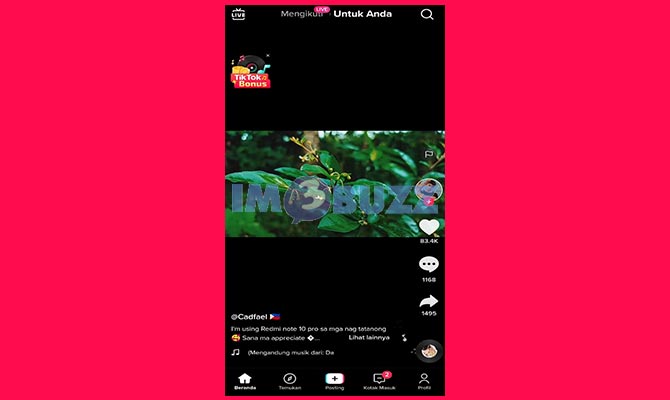 Buka Aplikasi TikTok Untuk Membuat Video Tidak Bisa di Unduh