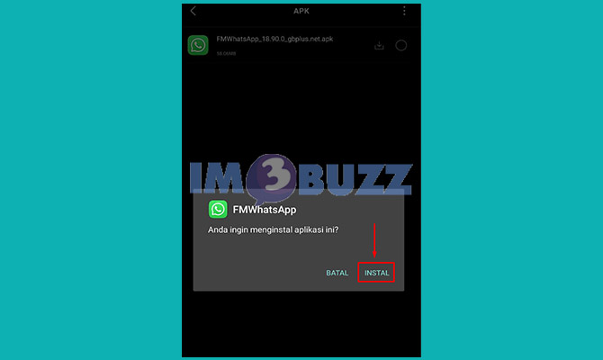 Install FMWhatsapp Versi Terbaru