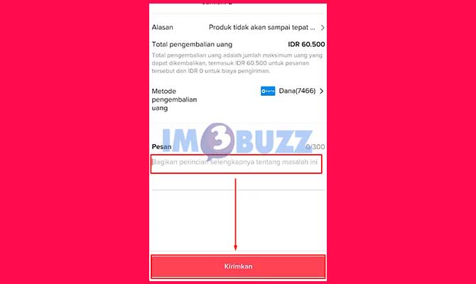 Kirimkan Permintaan Retur Barang di TikTok