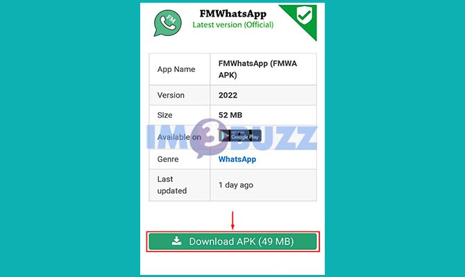 Lakukan Download FMWhatsapp