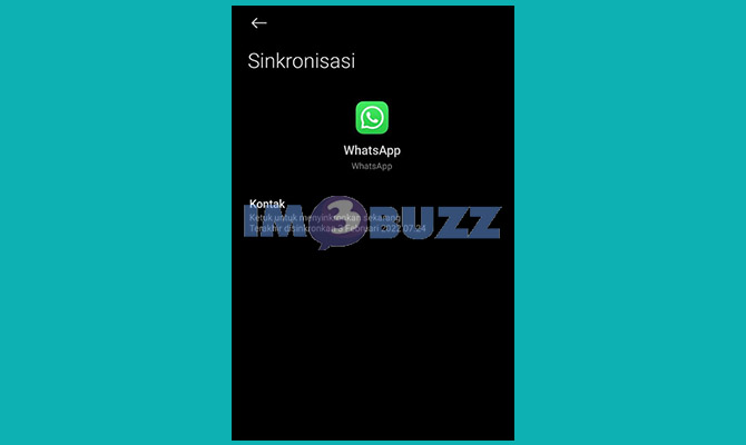 Selesai Sinkronisasi Whatsapp