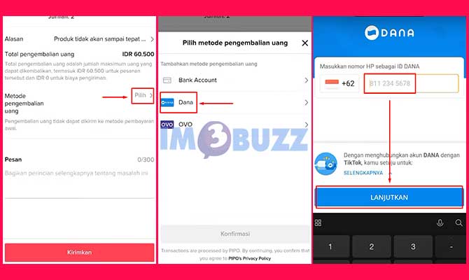 Tambahkan Metode Pengembalian Dana