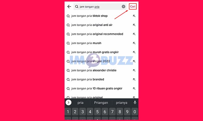 Lakukan Mencari Barang di TikTok