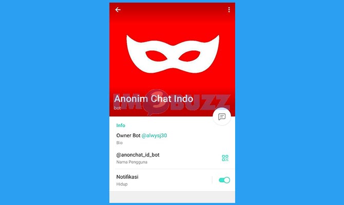 Rekomendasi Bot Telegram Anonim Chat Indo