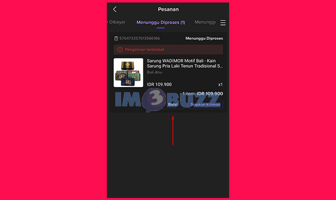 Selesai Melihat Pesanan Masuk di TikTok Shop