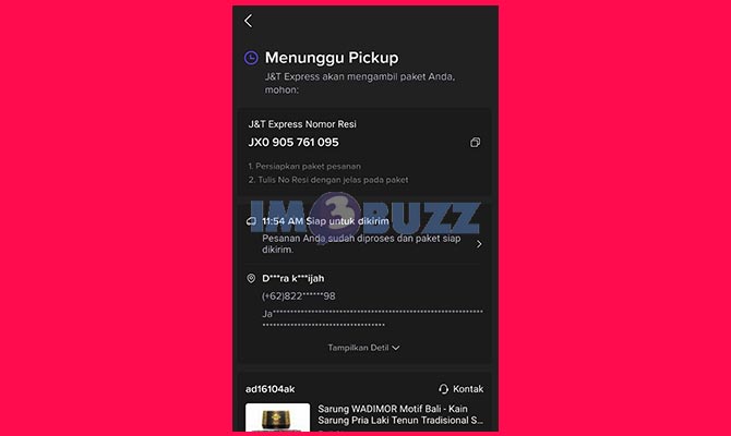 Selesai Menerima Pesanan Masuk di TikTok Shop