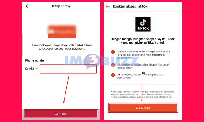 Tautkan ShopeePay dengan TikTok