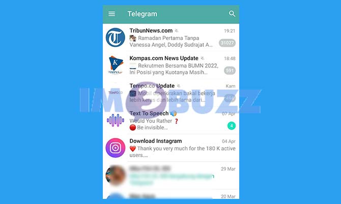 Buka Aplikasi Telegram