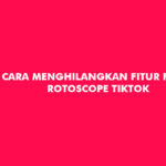 Cara Menghilangkan Fitur Filter Rotoscope TikTok