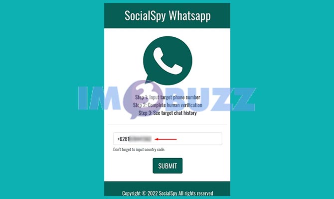 Masukkan Nomor Whatsapp